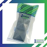 IRONTITE 5 Pack 3x3 Black Metal Fence Post Caps Newel Topper Pyramid view 5