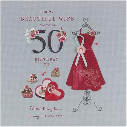 what to buy wife for 50th birthday
