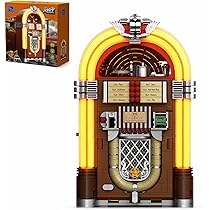 PANTASY Máquina De Chicles Retro De Bloques – Kit Con 12 Microbloques Y 12 Notas De La Suerte Para Juegos De Escritorio Y Decoración Nostálgica