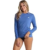 Roxy Women's Long Sleeve Loose Fit Rashguard UPF 50+ Quick-Dry Recycled Swim Shirt