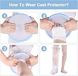 Apasiri Cast Bag Leg Waterproof Protector for Easy Showering view 5