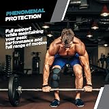 POWERLIX Knee Support for Women Men Blue Large view 3