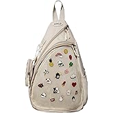 Oxford Ita Bag Kawaii Pin Display Chest Pack-With Insert Board-Single Shoulder Bag Sport Backpack Hiking Daypack