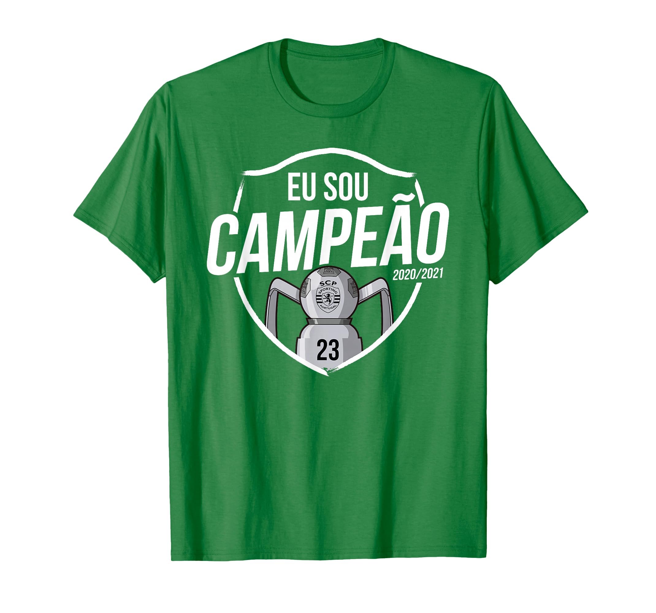 SCP Champion 2020/2021 T-Shirt, Men, Kelly Green, Large
