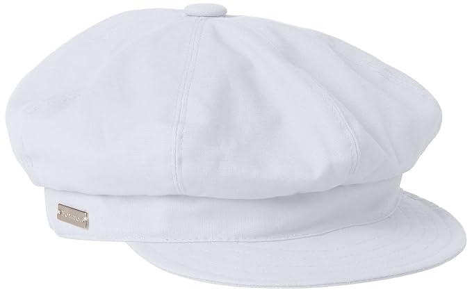 newsboy hat white
