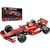 Reobrix F1 Cars Building Sets for Adults, Technical Formula 1 Model Car Kits, Cool 1:8 Scale Race Car Model Display for Home or Office Decor, Collectible Gifts for F1 Fans (928 PCS,Static Version)