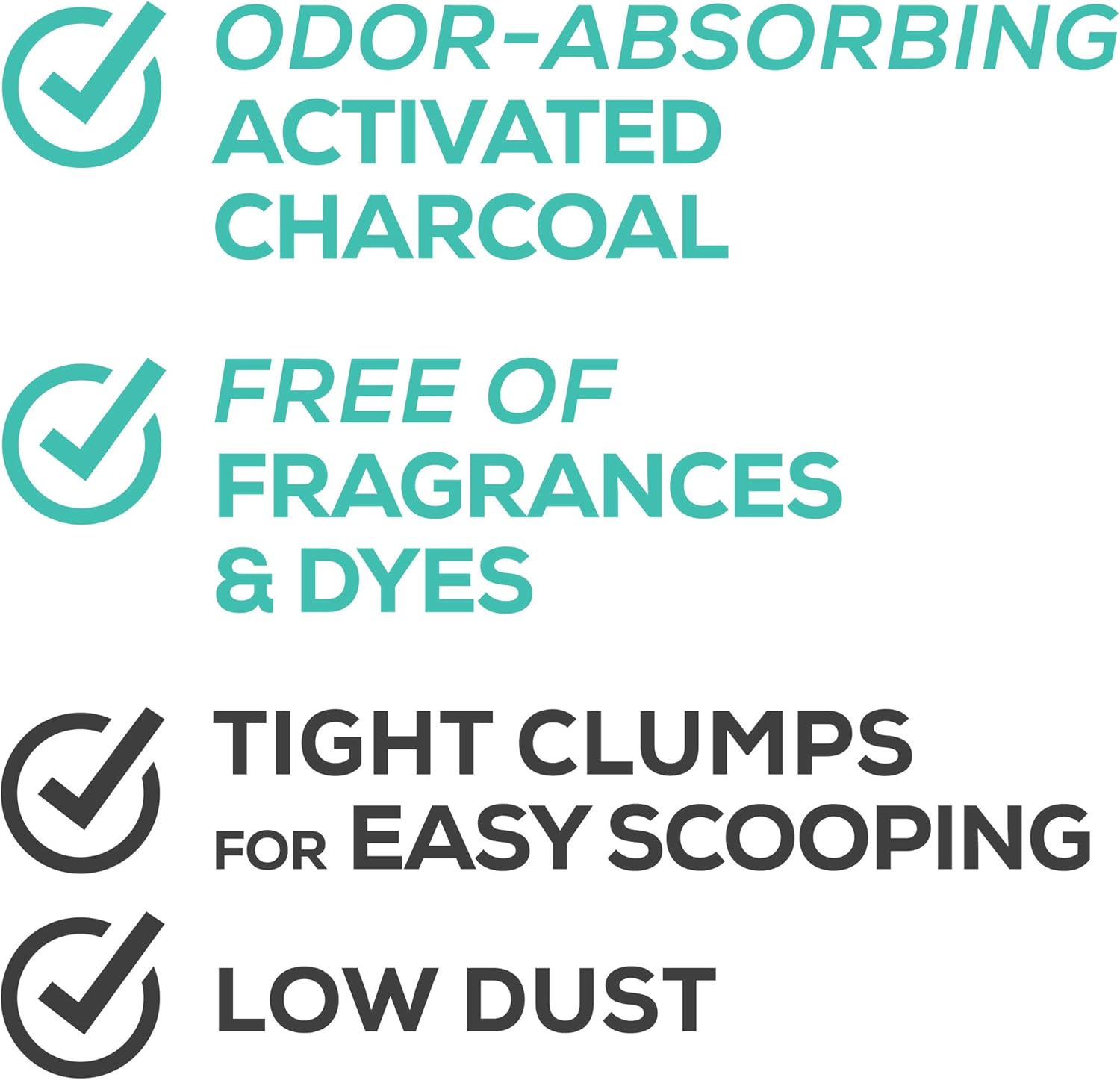 Purina Tidy Cats Clumping Cat Litter, Free & Clean Unscented Multi Cat Litter - 40 lb. Bag : Pet Supplies