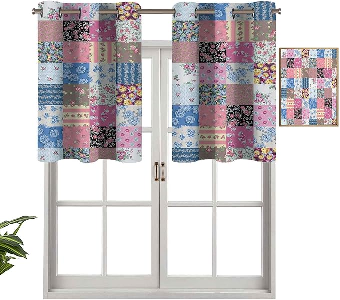 Hiiiman Cortinas térmicas con cenefa de cortina con aislamiento térmico