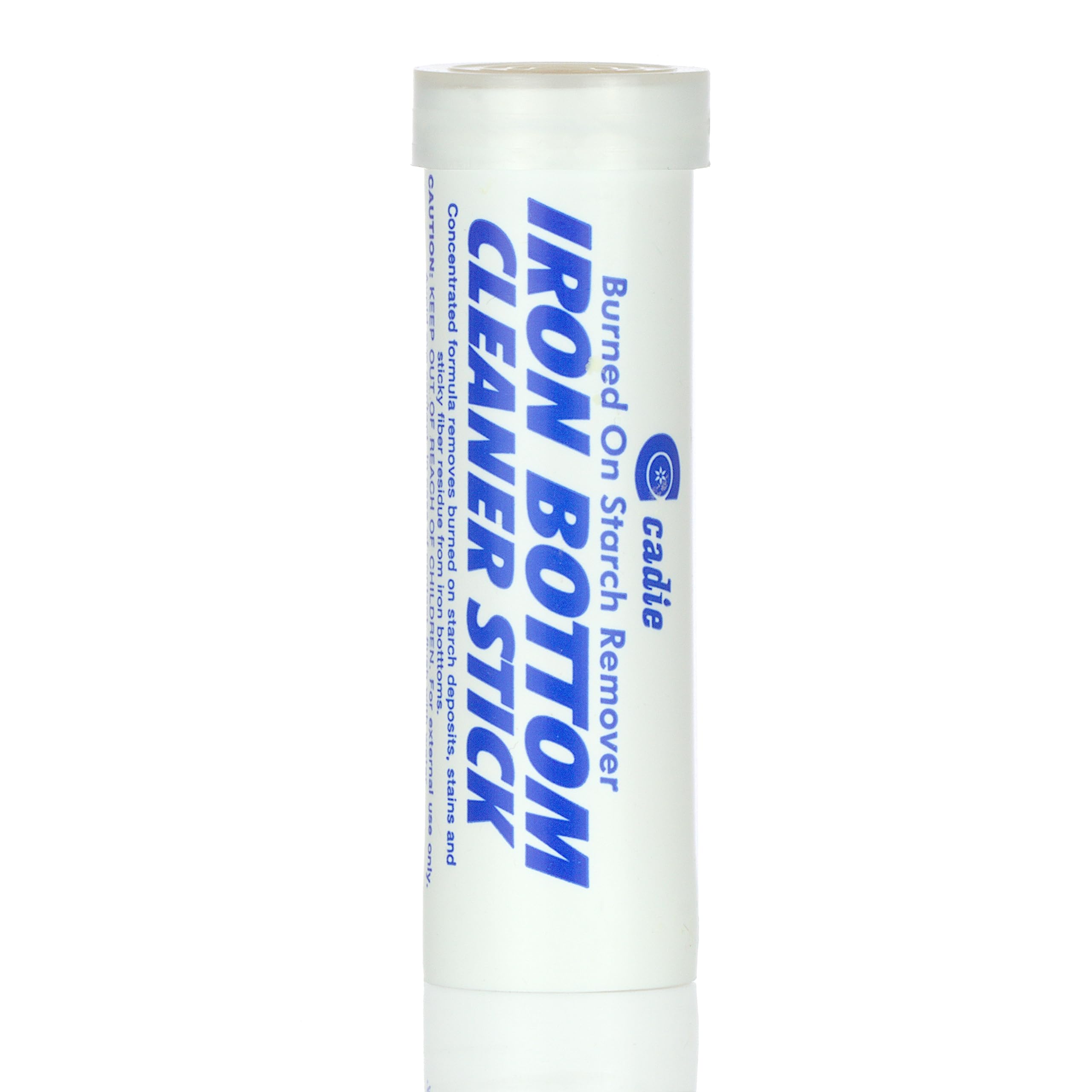 Steam Iron Bottom Cleaner Stick – Removes Build-Up Starch, Melted Fabric, Glue from Hot Iron – Eliminates Sticky Residue On Any Iron Soleplate on the Market - Easy to Use – 1 Pack