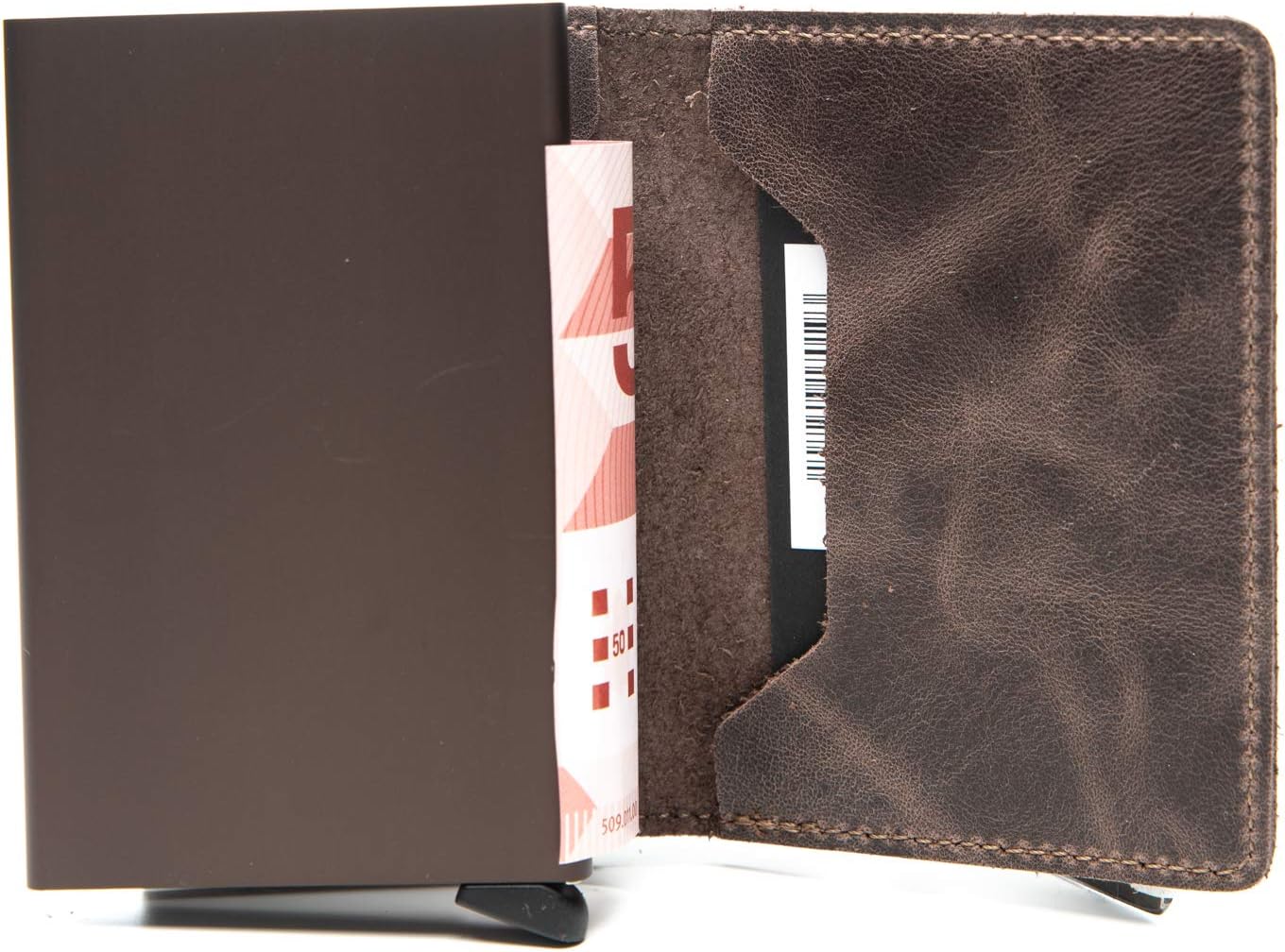 Secrid - Vintage Slim Wallet 10.2 cm, chocolate (Brown) - SV-chocolate, 14mm Slim - Image 4