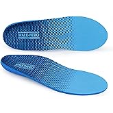 Plantar Fasciitis Feet Insoles Arch Supports Orthotics Inserts Relieve Flat Feet, High Arch (Mens 15-15 1/2)