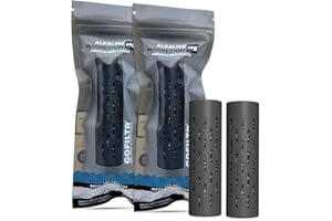 GOFILTR Magnesium Alkaline Water Infuser (2 Pack) 9.5 pH + Electrolytes for Any Water Bottle/Small Pitcher, 750 Refills / 3 Months, 2 Ionized Mineral Water Infusers