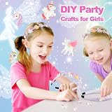 TsuperU Girls Craft Kit DIY Headband Charms Hair Accessories Toy Age 5-12 Years view 3