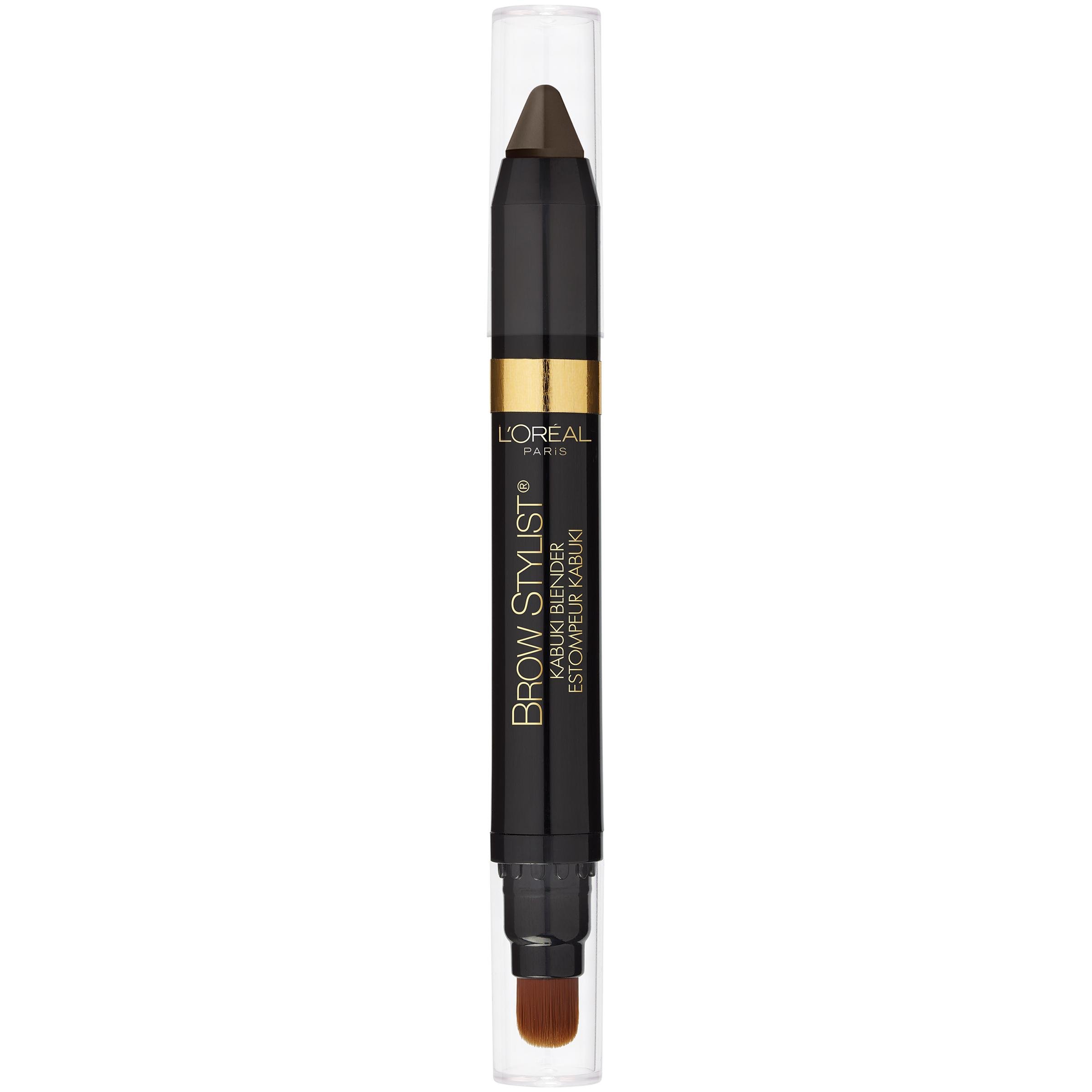 Photo 1 of L'Oreal Paris Brow Stylist Kabuki Blender Brow Crayon, Brunette, 0.05 oz.
