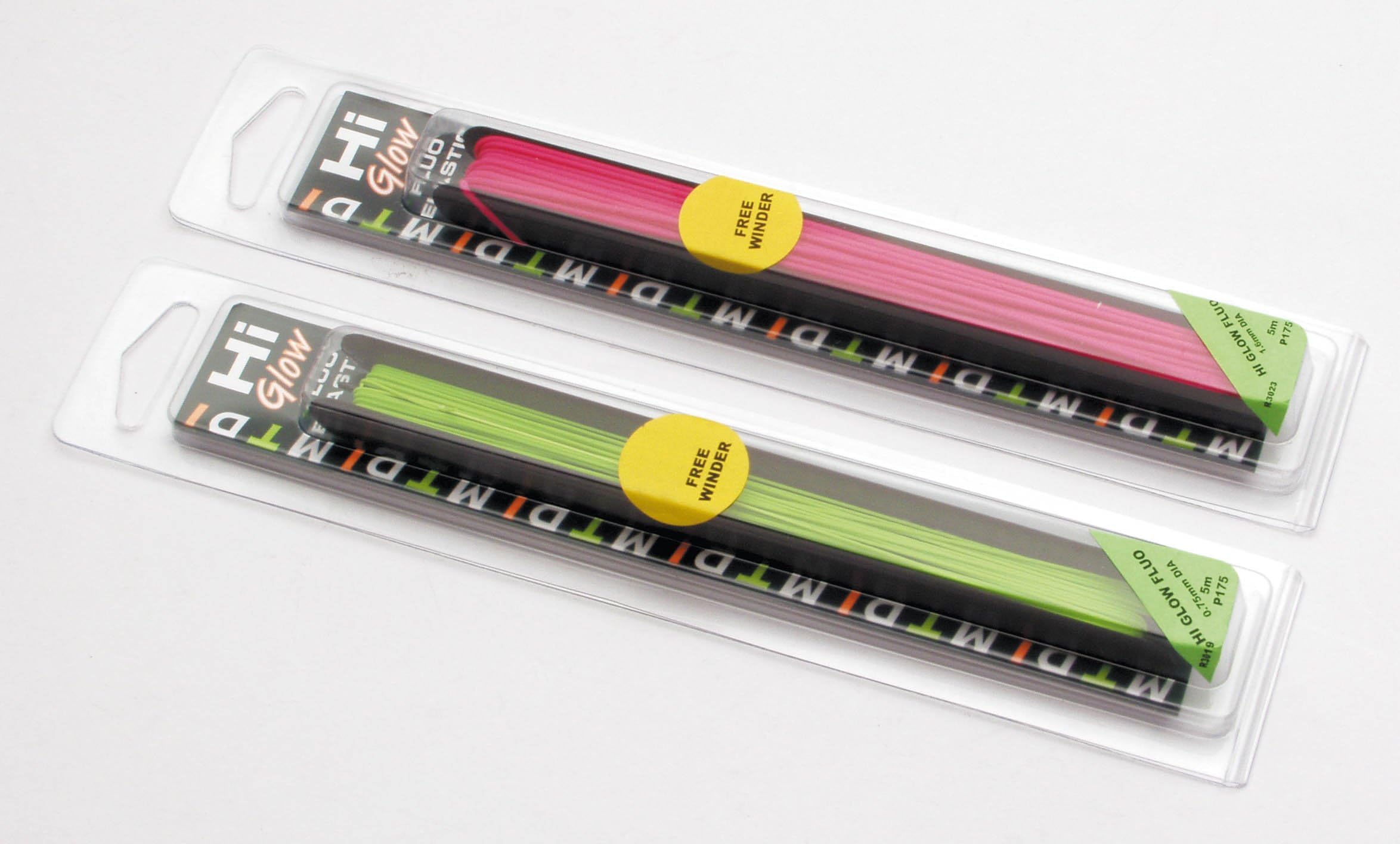 bft middy match system fluo hi glow pole elastic 18-22 blue 5m