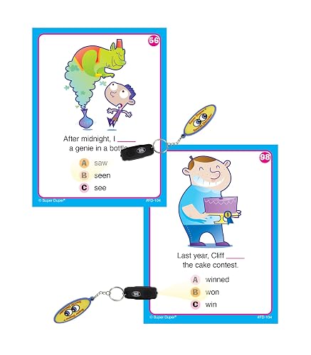 Critical Thinking Flash Cards Super Duper Before & After Fun Deck ...