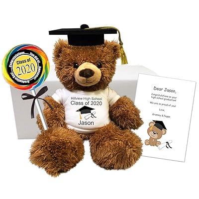 Customized Graduation Teddy Bear 12 Inch Fuzzy Kuwait Ubuy
