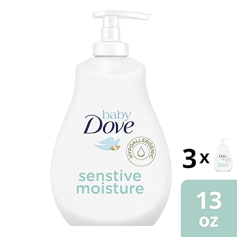 Baby Dove Sensitive Moisture Tip To Toe Wash 13 Oz 3 Count