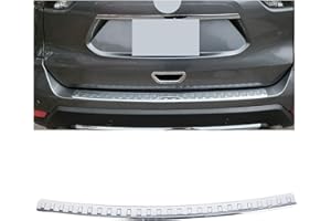 KUAFU Rear Bumper Sill Cover Guard Plate Compatible with 2014-2020 Nissan Rogue 999T6G2000 999B1G500A Bumper Tailgate Back Tr