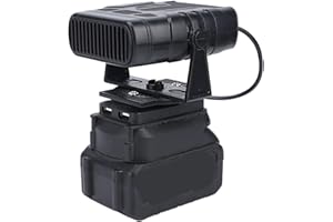 Ejoyous 12V 170W Portable Car Heater, Compact Battery Powered Heater with Rapid Heating and Window Defrosting, 2 Speed Settin