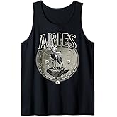 Aries Tee Men Zodiac Sign Aries Tank Top