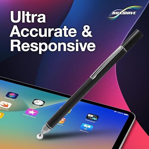 BoxWave Stylus Pen Compatible with Apple iPhone 11 Pro Max FineTouch  Capacitive Stylus, Super Precise Stylus