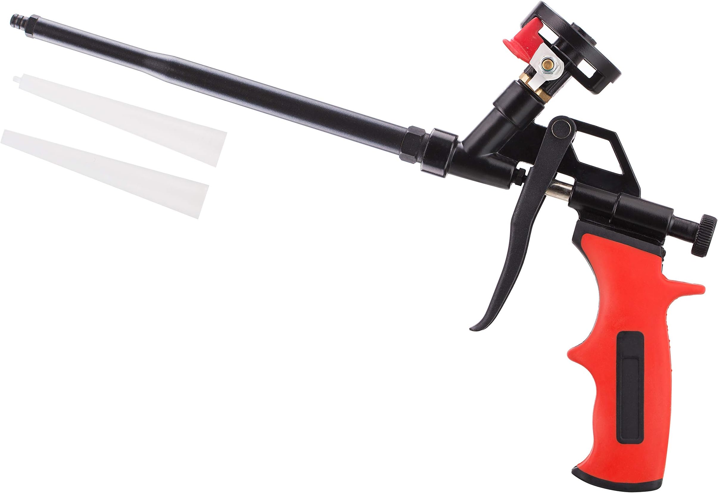 Needn't Cleaner Foam Gun, Pu Expanding Foaming Gun, Upgrade Caulking Gun, Heavy Duty Spray Foam Gun, Mental Body Covered with PTFE, Suitable for Caulking, Filling, Sealing, Home and Office Use