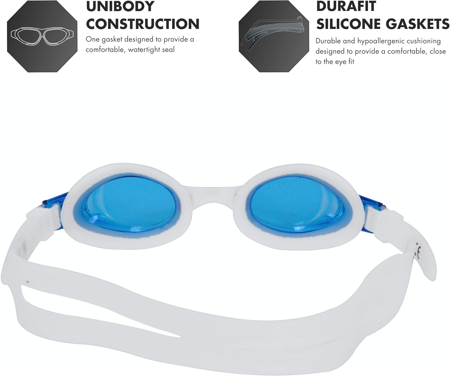 TYR Kids Swimple Swim Goggle, Blue - Image 4