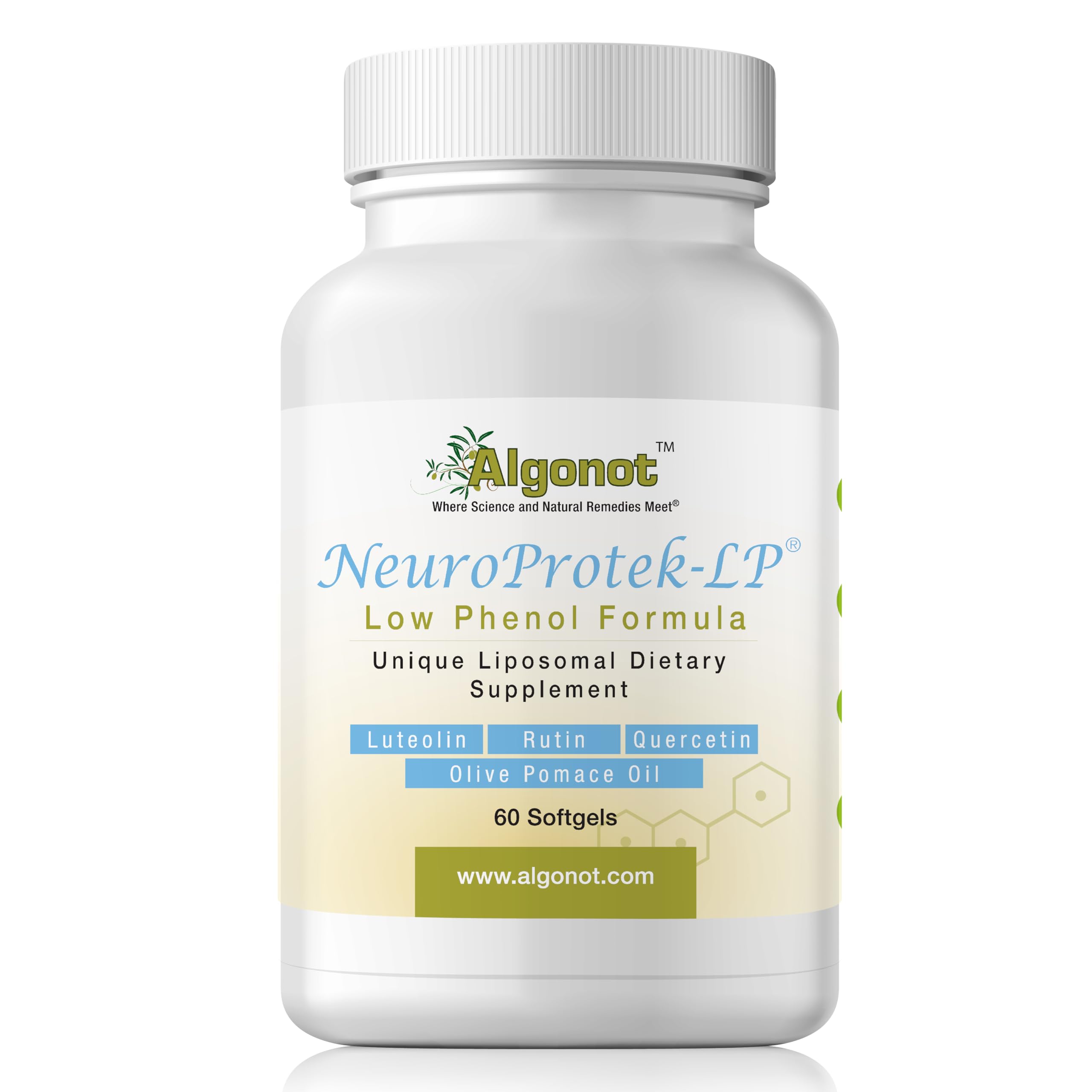 NeuroProtek Low Phenol - 60 Soft Gels Exclusive