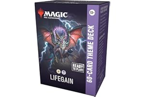 Magic: The Gathering 60-Card Theme Deck - Lifegain (1 Ready-to-Play Deck, 1 Deck Box, 5 Tokens)