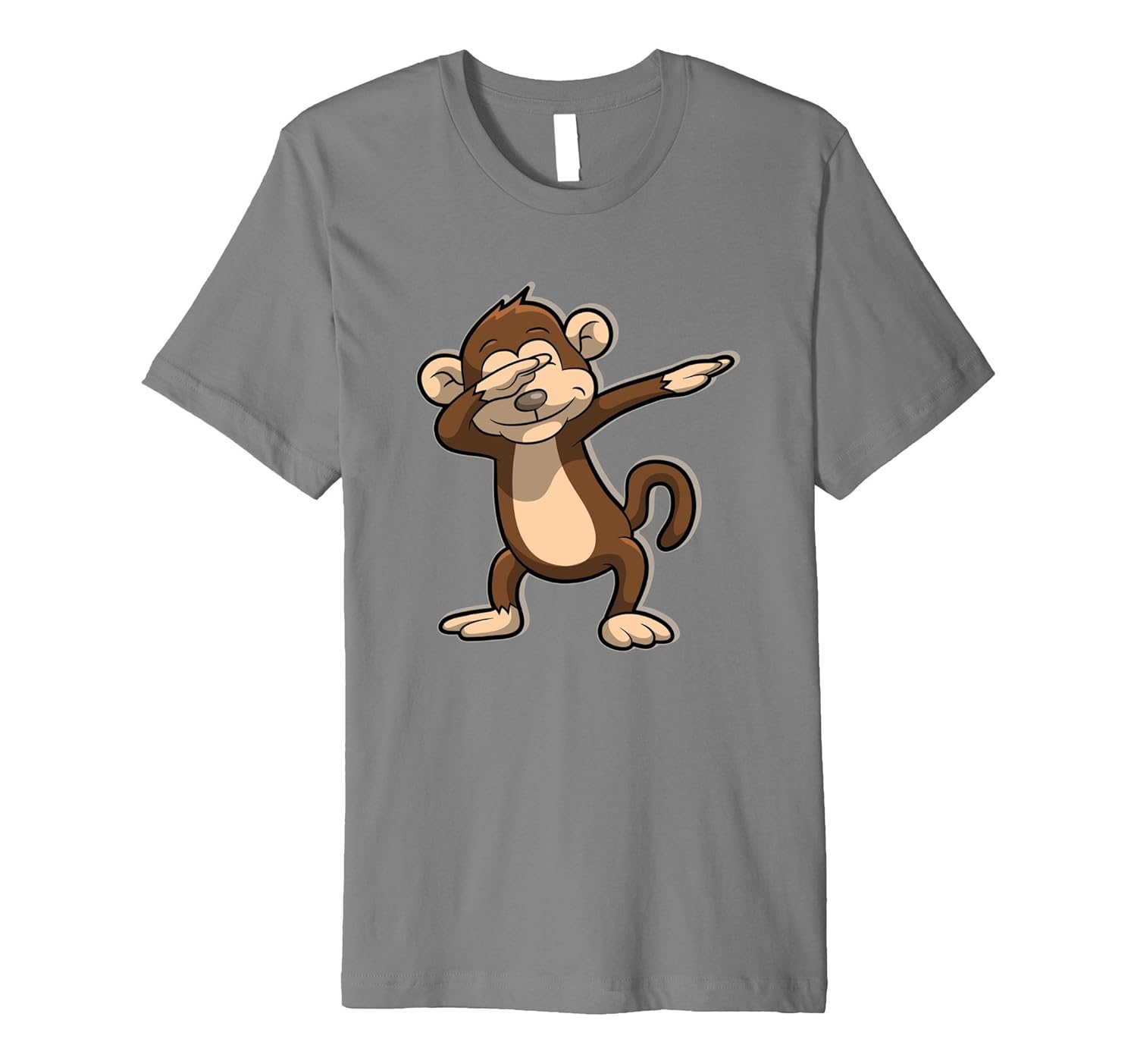 Cute Dabbing Monkey Premium T-Shirt-ANZ