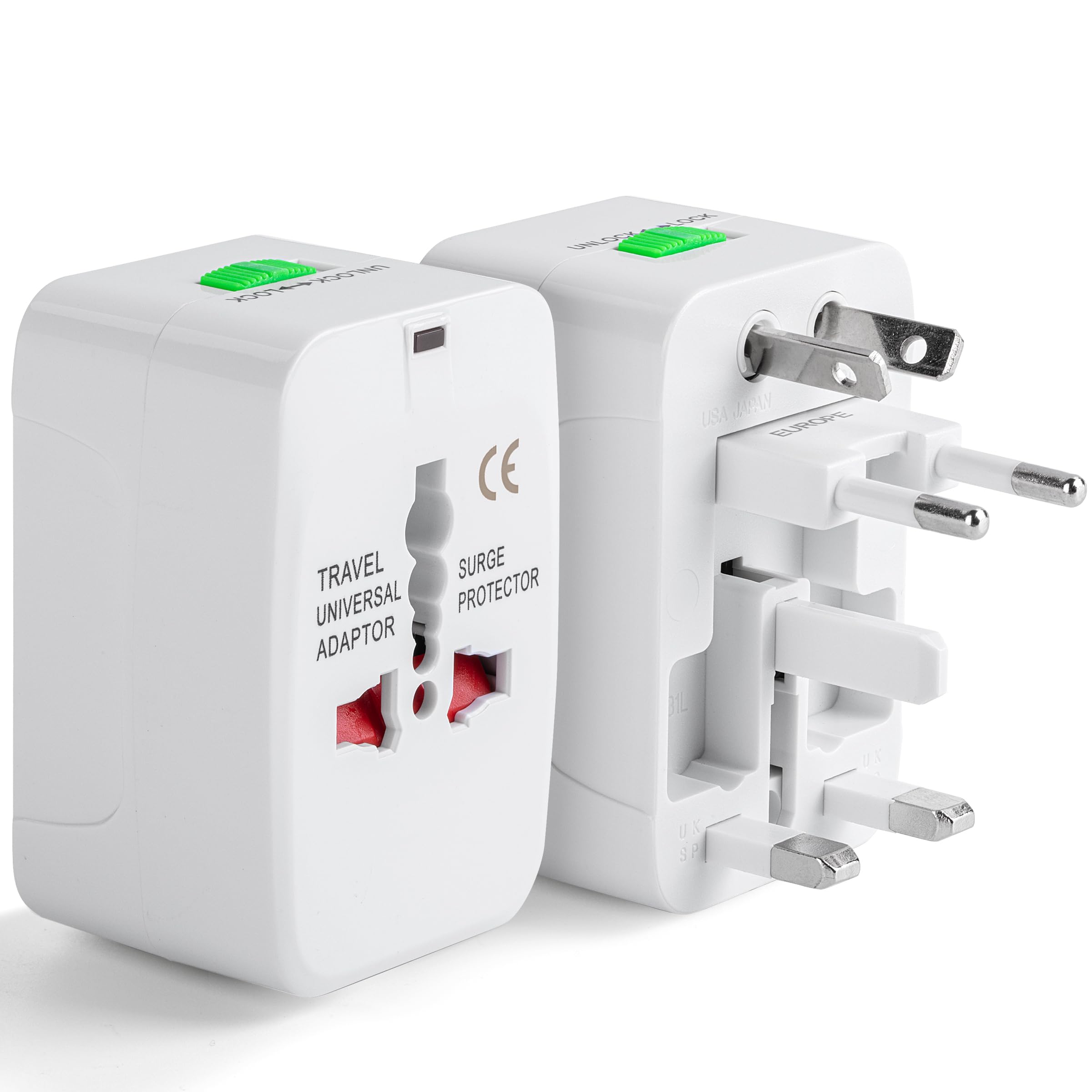 Photo 1 of Bates- Universal Adapter for Travel, Compact International Power Adapter for USA, EU, UK, Australia, and India Outlets, All in One