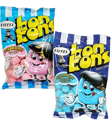 Amazon.com : Bristows Chewy Blue Raspberry Bon Bons 150g : Grocery