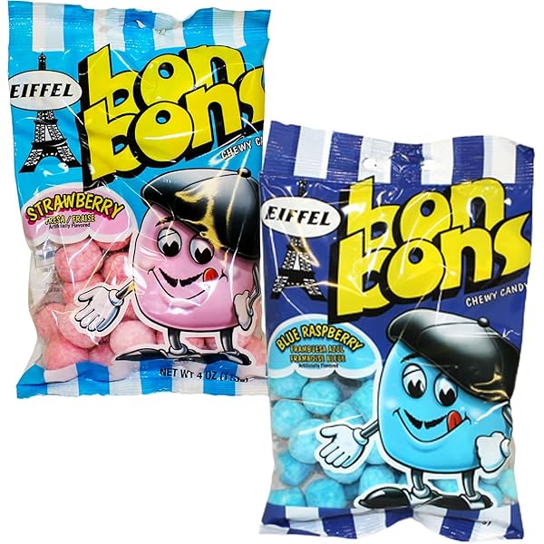Amazon.com : British Candy Chewy Strawberry Bon Bons - 1kg