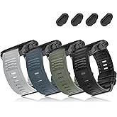 VELEYOK 26mm Quickfit Silicone Watch Bands Compatible with Garmin Fenix 8 Pro/quatix 8 51mm/Fenix 7X/7X Pro/6X/6X Pro/5X/5X Plus/3 HR/Enduro 3 2/Descent Mk3i 51mm/Mk2i/Tactix 8/7 pro/epix Pro 51MM