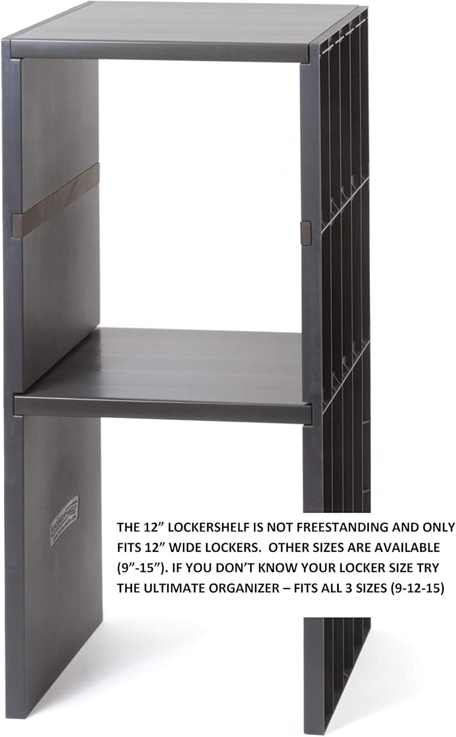 Lockershelf Company-12" Locker Shelf-The Ultimate Solution in Locker Shelving, Super Strong, 100 lbs. per Shelf.