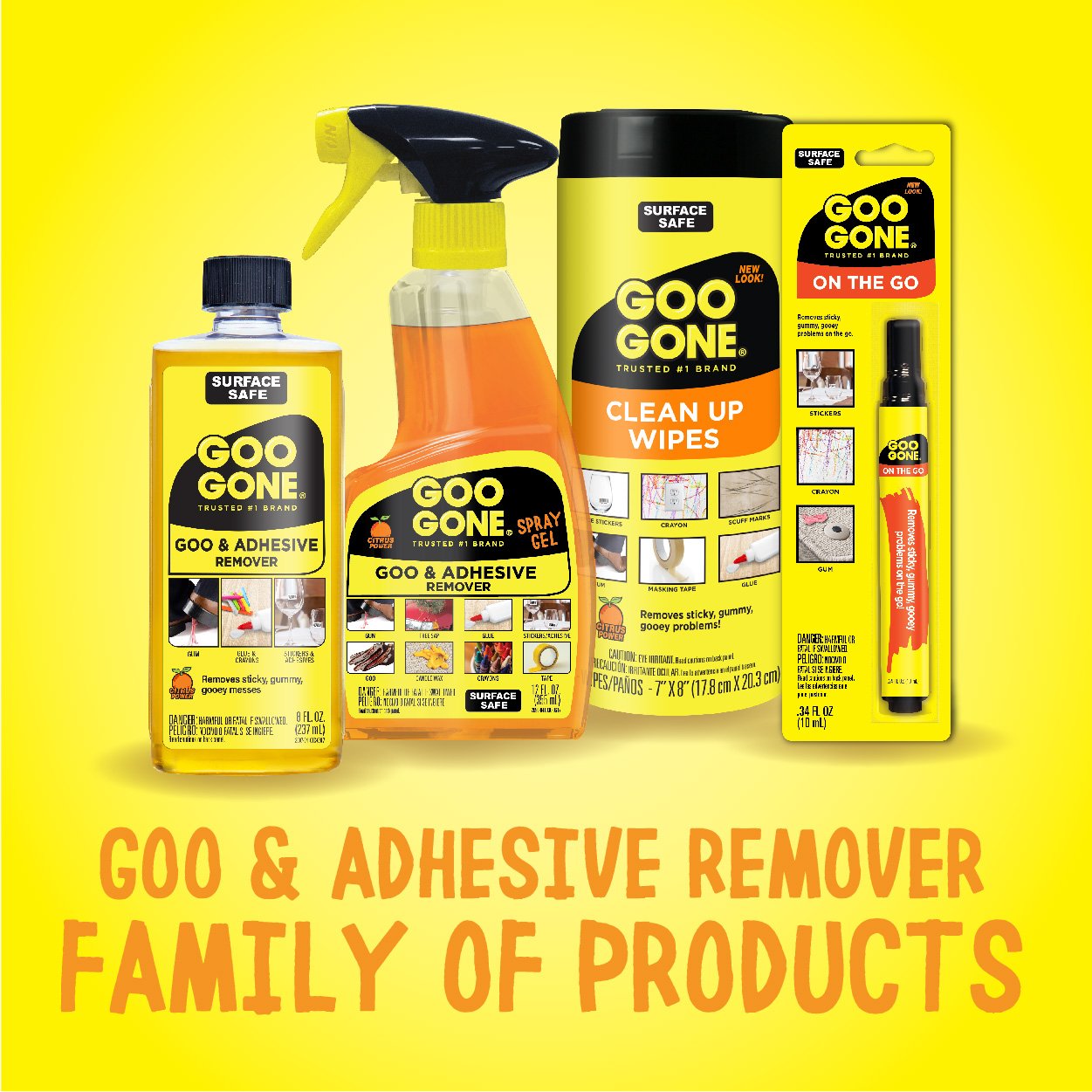 Goo Gone Original - Adhesive Remover - 3 Fl. Oz.: Grocery & Gourmet Food