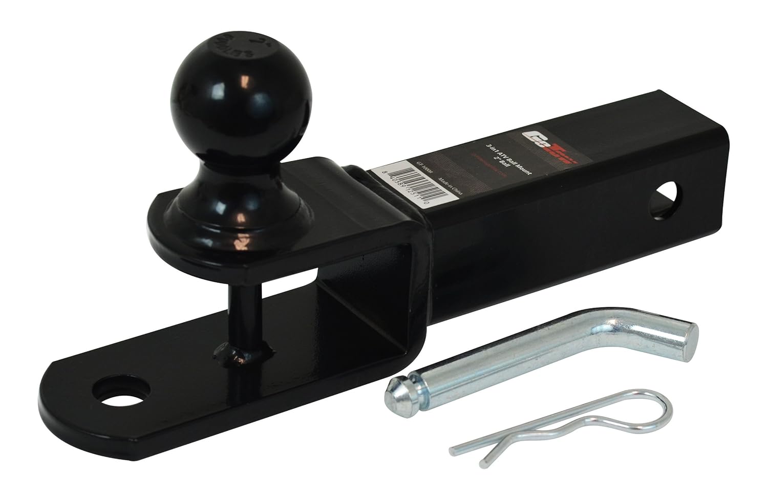 cheap GoTow GT10008 ATV UTV 3 In 1 Ball Mount Hitch W/ Hitch Pin Fits