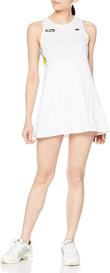 Amazon Co Jp エレッセ テニスウェア Gsツアードレス ワンピース レディース Uvケア ドライ ストレッチ 吸汗速乾 服 ファッション小物