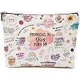 CVYW Regalos Cristianos, Regalos Cristianos Para Mujer Spanish Religious Gifts for Women Christian Makeup Bag Inspirational Gifts Bible Verse Bag for Pastor Wife Prayer Christmas