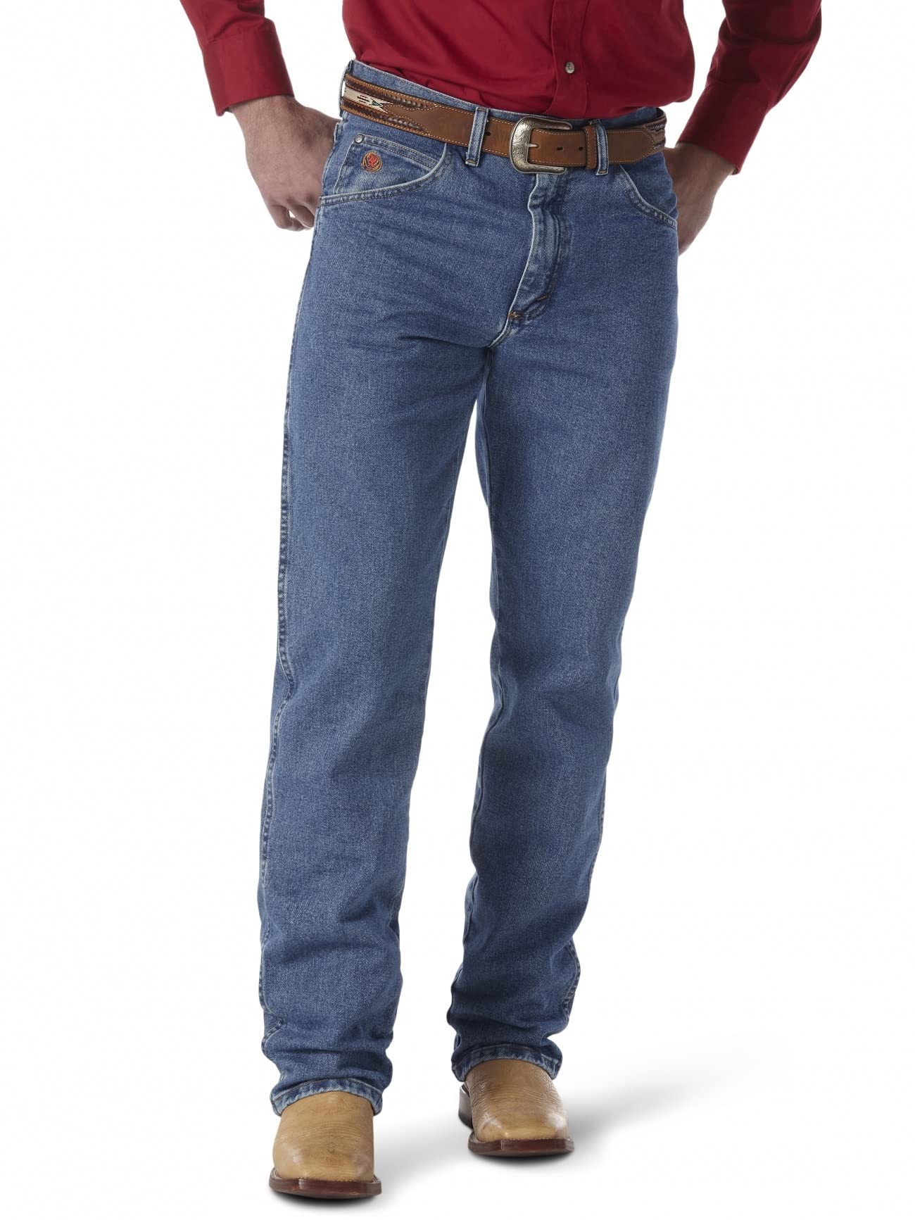Wrangler mens 20x No. 22 Original Fit jeans, Vintage Stonewash, 42W x 30L US