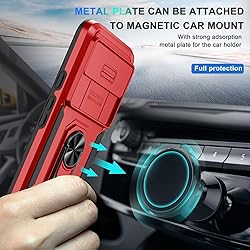 CASEJEEN for Google Pixel 8 Case 5G with 2 Tempered