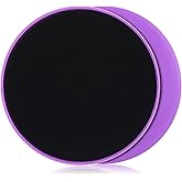 HOFURME 24 Pcs Core Sliders for Working Out Abdominal Exercise Discs Dual Sided Workout Disc Fitness Sliders Exercise Gear for Gym Floors Training Abdominal Core Strength