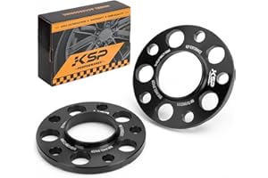 KSP PERFORMANCE KSP 5X120mm Wheel Spacers,12.7mm Hubcentric Forged Tuning Spacer for E36 E46 E90 E92 E60,2pc 1/2"(12.7mm) Aluminum Adapters, 72.56mm Hub Bore for 318i 323i 325i 328i 330i 335i 525i 545i No Lug Bolts