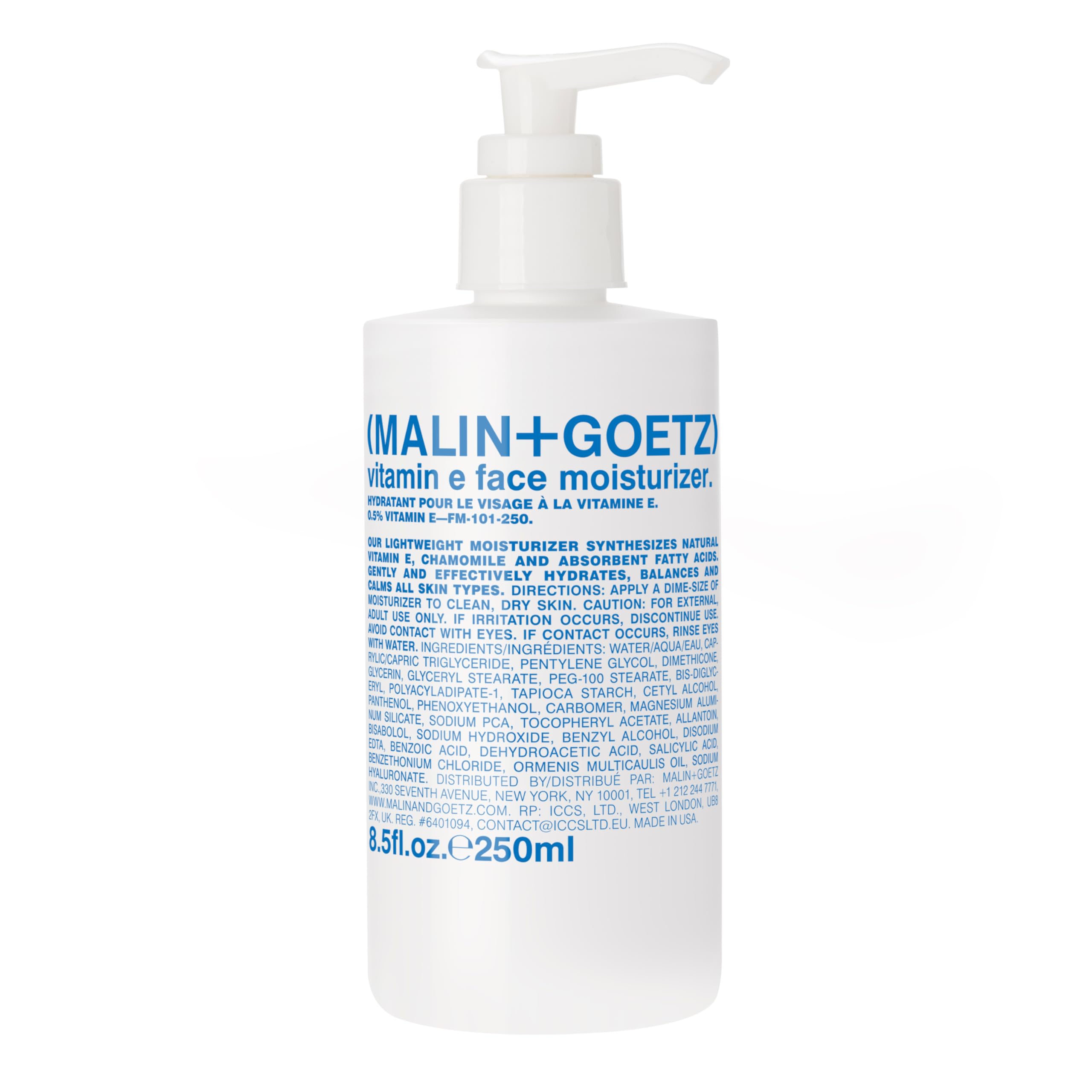MALIN + GOETZ Vitamin E Face Moisturizer (250 ml)