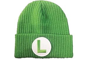Bioworld Nintendo Super Mario Bros Luigi Hat Beanie Toque Green