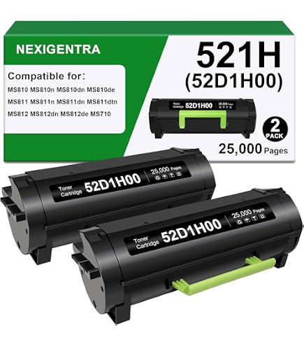Amazon.com: 520Z Black Original Printer Imaging Unit Ms810, Ms811