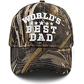 Dad Hats for Men Worlds Best Dad Hat Fathers Day Dad Gifts Baseball Cap Birthday Gifts for Dad Husband Papa from Daughter Son
