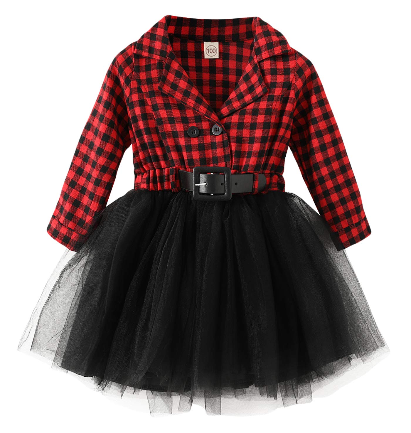 Plaid tutu dress Clearance