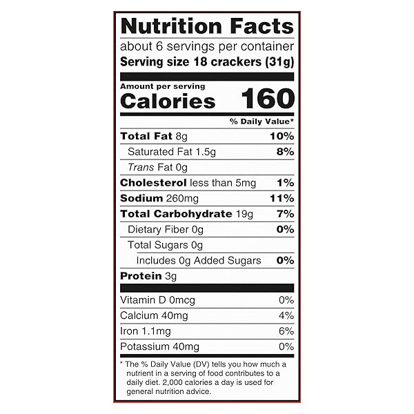 BETTER CHEDDARS BAKED SNACK CRACKERS, 6.5 OZ